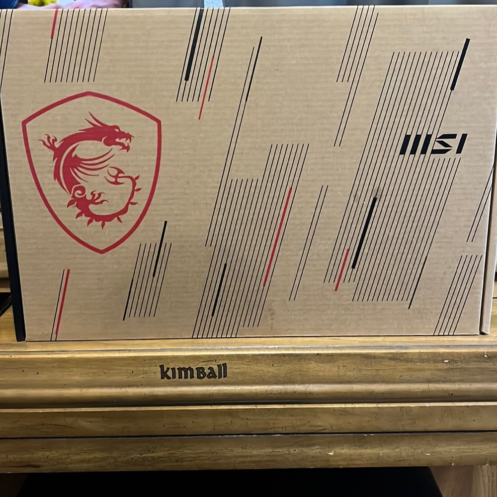 MSI i9 Gaming laptop